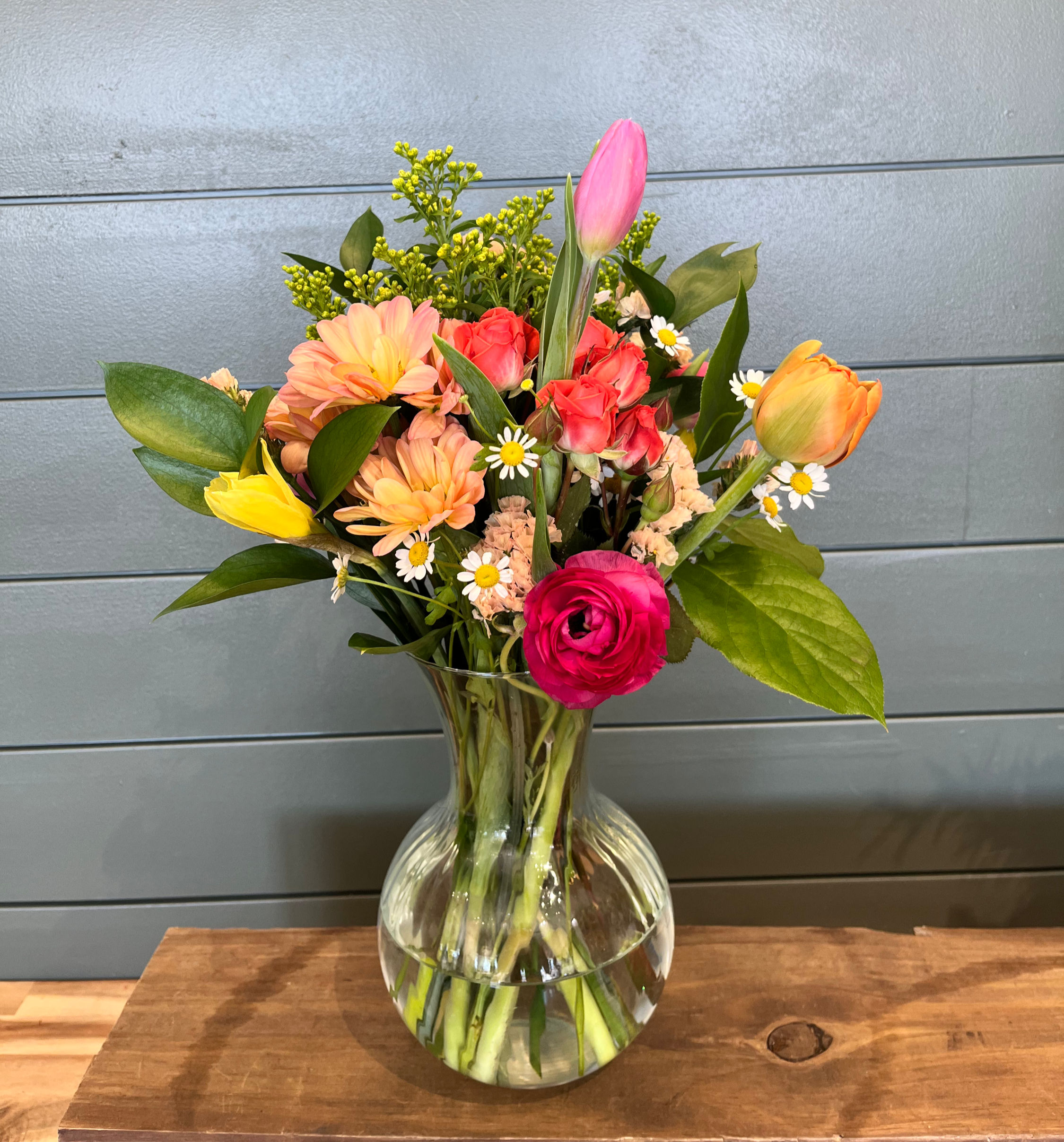 Designer's Choice Arrangement with a Vase