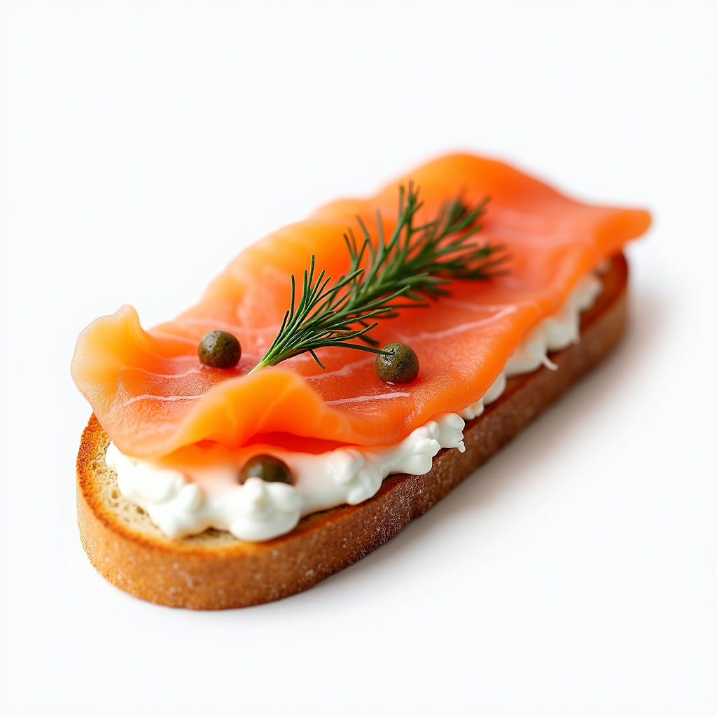 Smoked Salmon Crostini