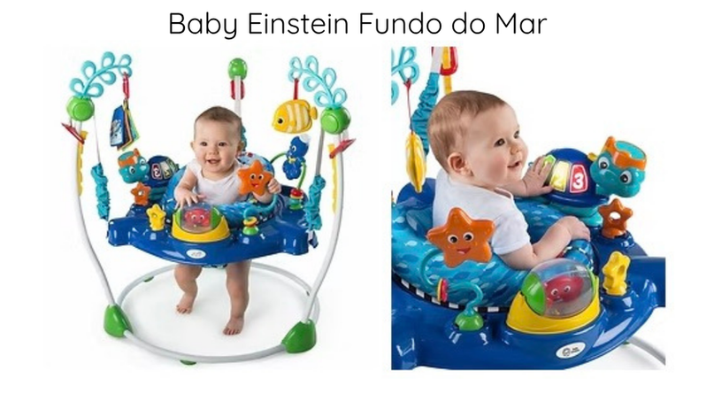 Base estável de jumper para bebê com estrutura segura e firme