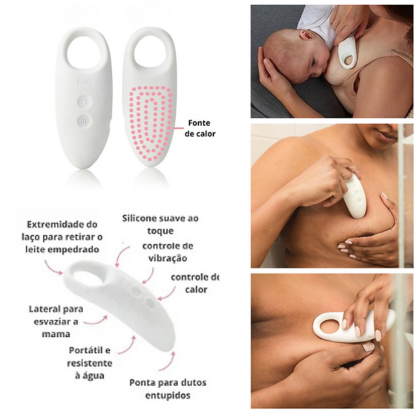 aluguel massageador de seios para lactação Frida mom em Porto Alegre