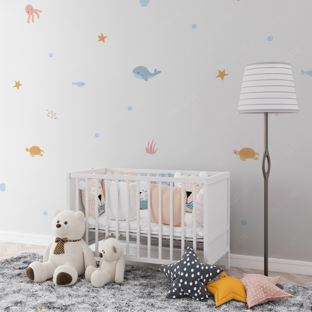 Mundo marino #5 // Wall decals