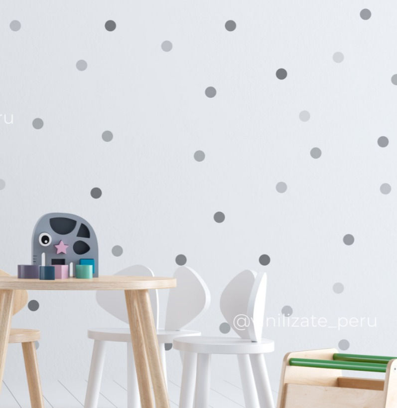 Mixed Gray // Wall decals