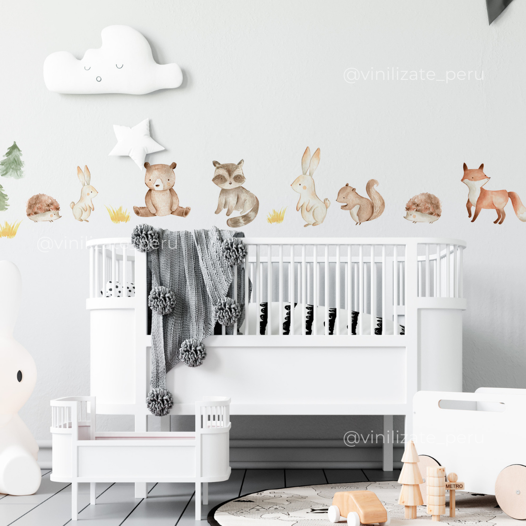 Forest family // Wall Decals