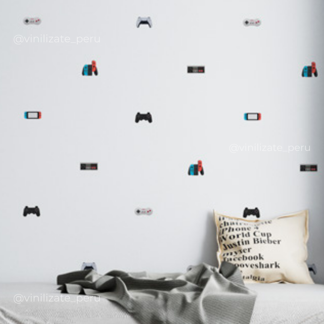Gamer II // Wall decals
