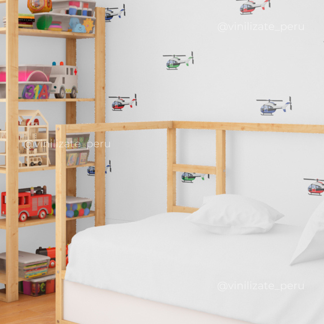 Helicoptero #1 // Wall decals