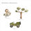 Miniatura: Mix safari #2 // Wall decals XL