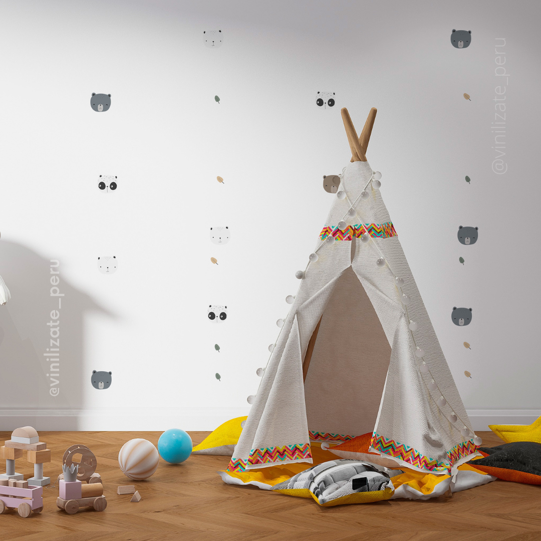 Caritas de ositos // Wall decals