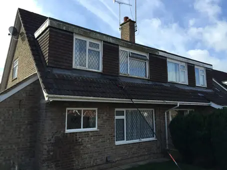 House with Window Cleaning Services in Bournemouth