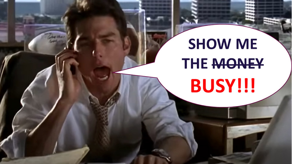 Show me the Busy scene from movie