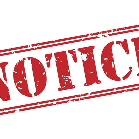 Notice of Intent
