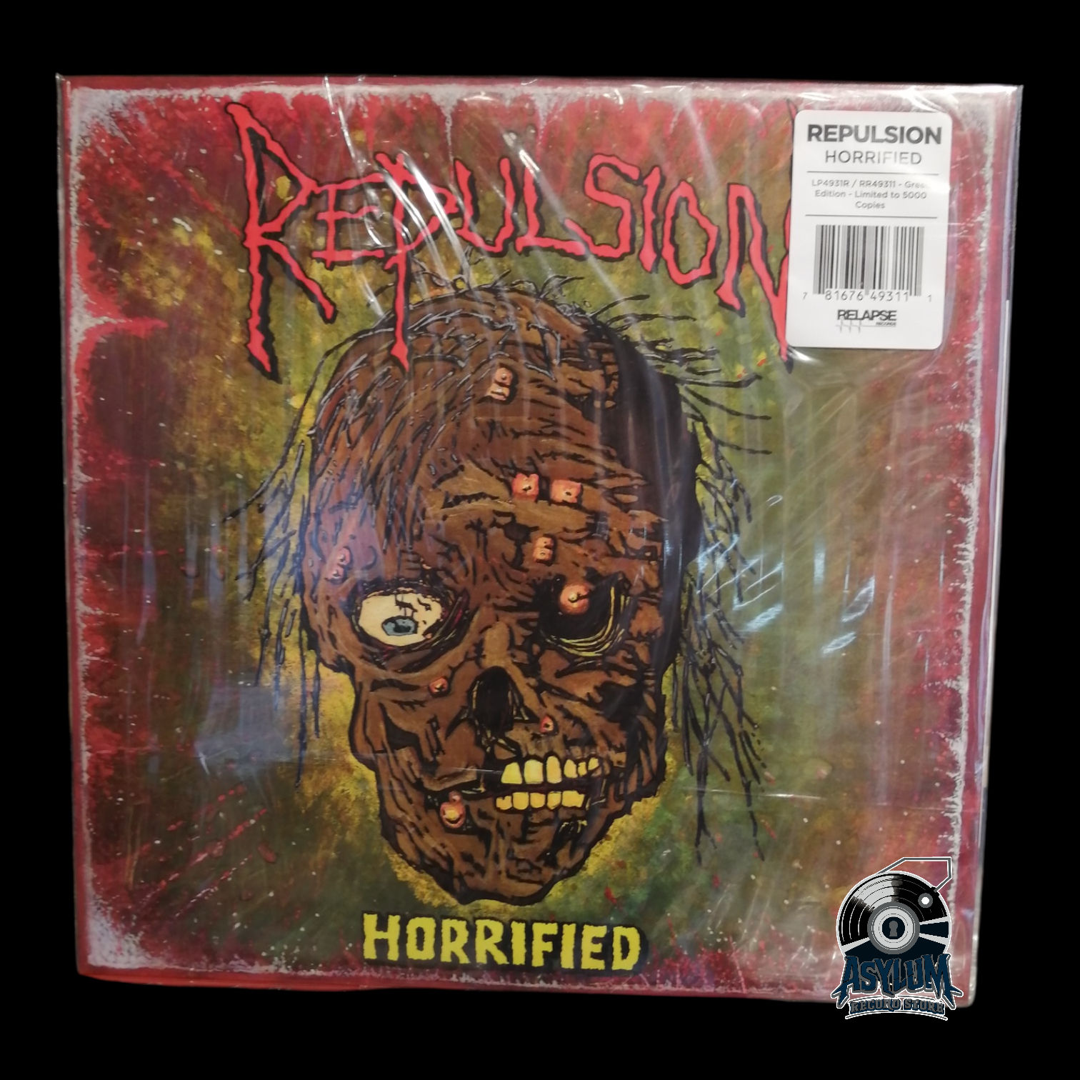 Vinilo Repulsion Horrofied