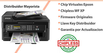 Chip Virtual Llave Key Firmware Chipless Epson Wf3720 Wf2860 Xp440 Xp340 Wf2750