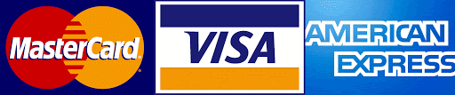logo de que aceptamos tarjetas de credito en la tienda de servicompu911