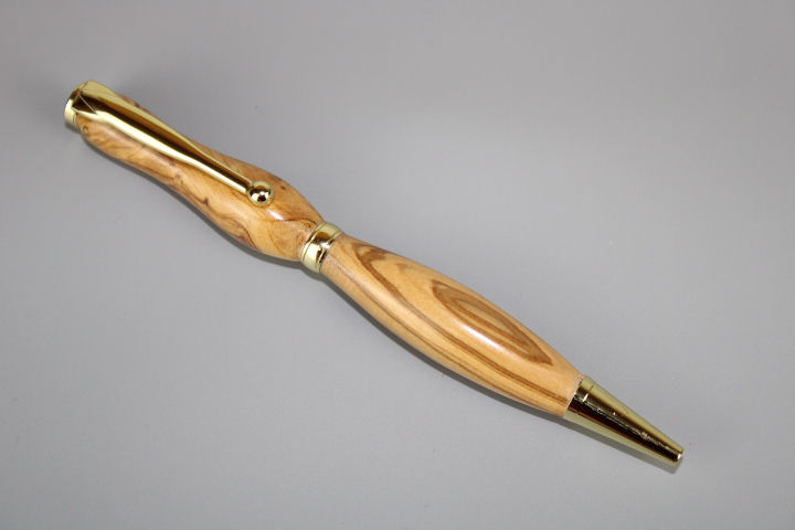 Thumbnail: Olive wood ballpoint pen