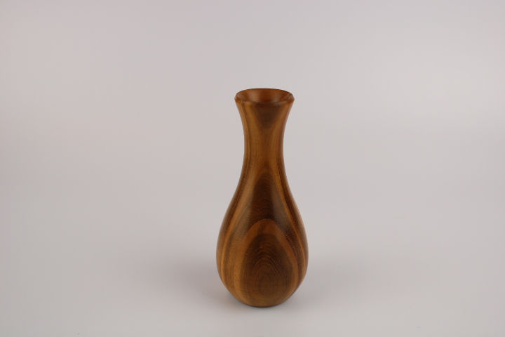 Miniature : petit soliflor en bois d'abricotier