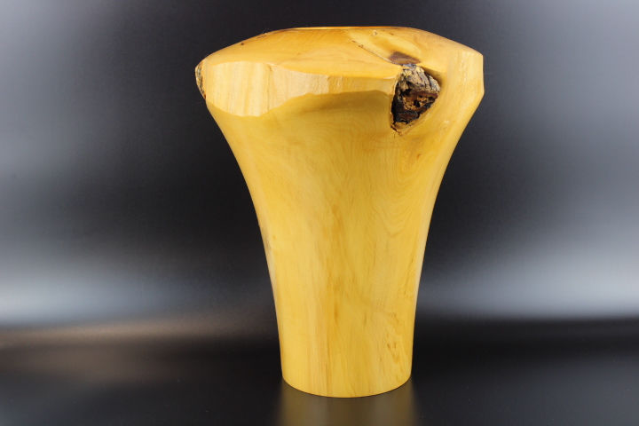 Miniature : vase décoratif en bois de buis
