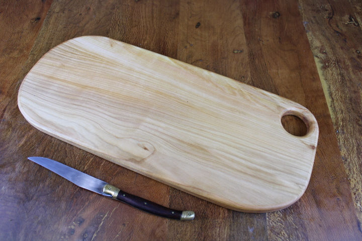 Thumbnail: cutting or serving board in cherry wood