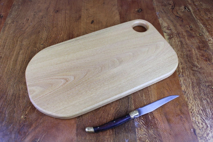Thumbnail: cutting or serving board in black locust wood (faux-acacia)