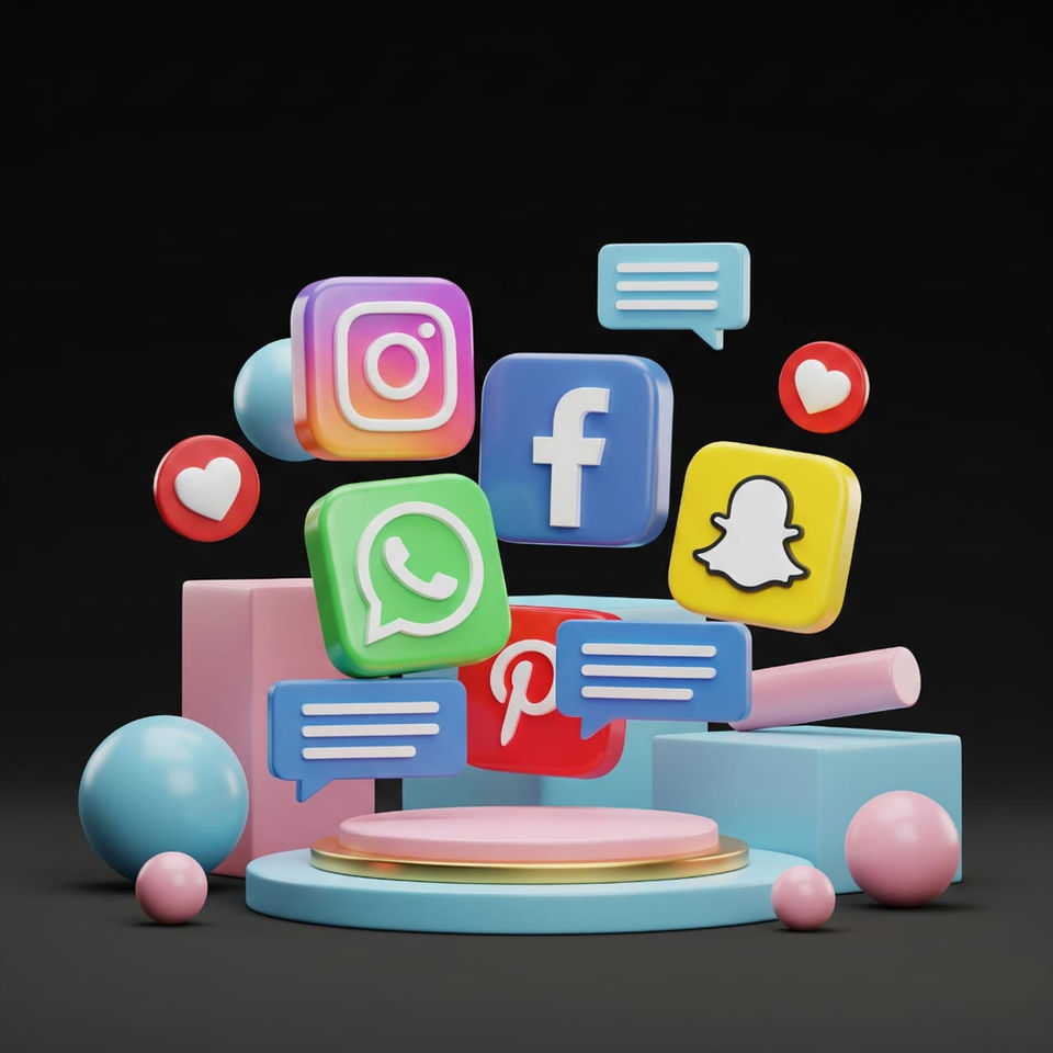 instagram facebook social media design service