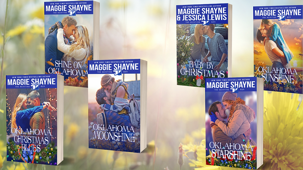 The six books of the McIntyre Men Series in paperback