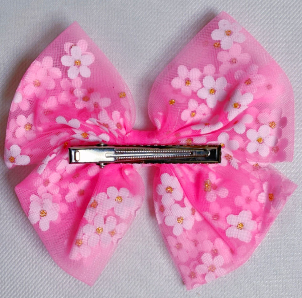 Thumbnail: Daisy Bow Clip (Hair Accessories)