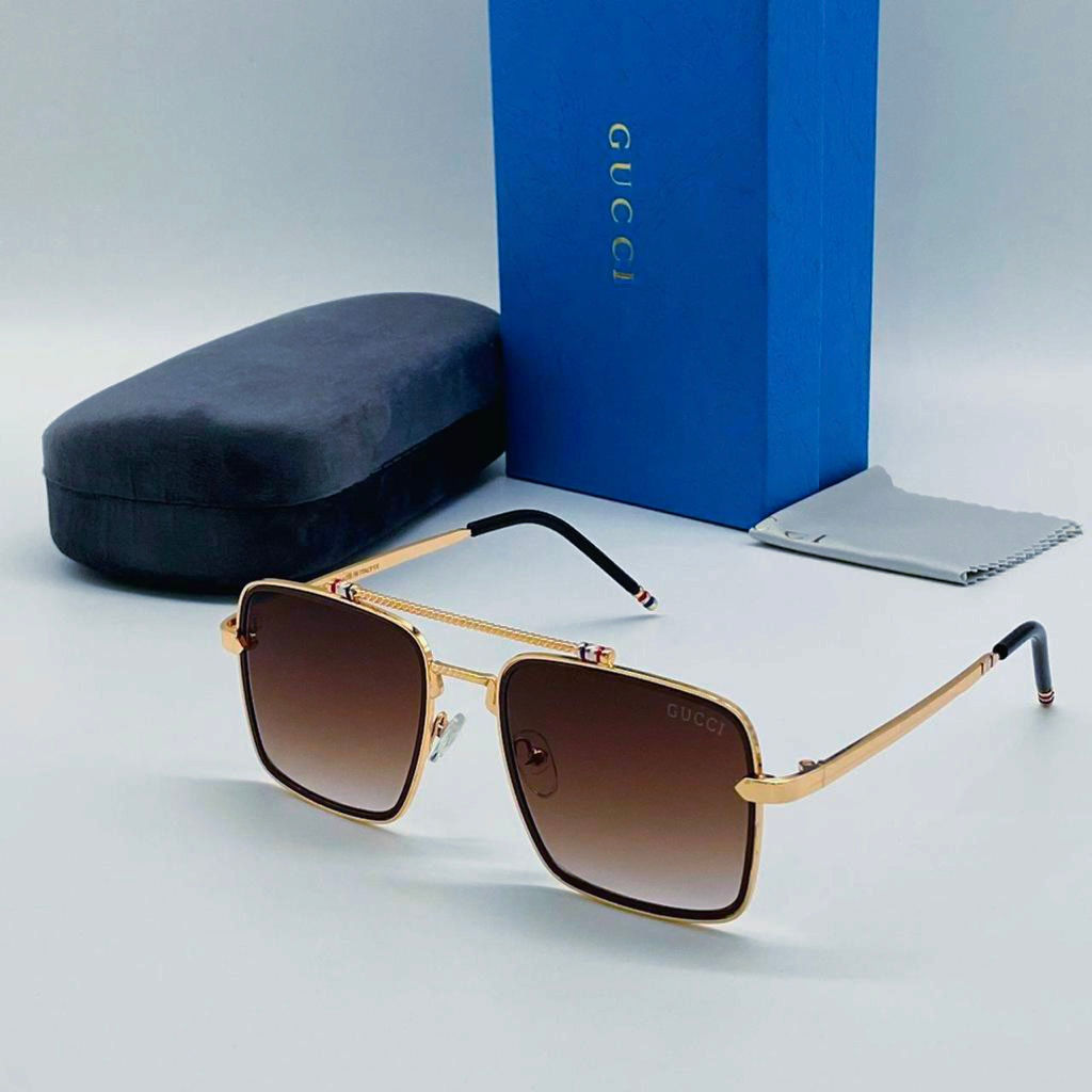 Big Frame Brown Sunglasses 