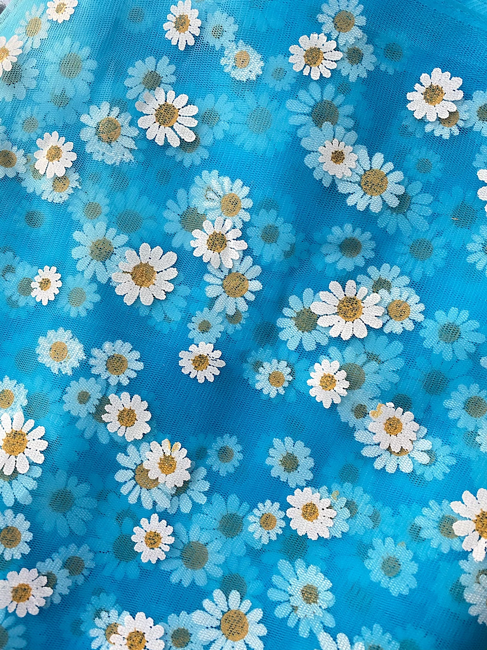 Thumbnail: Daisy Print Fabric