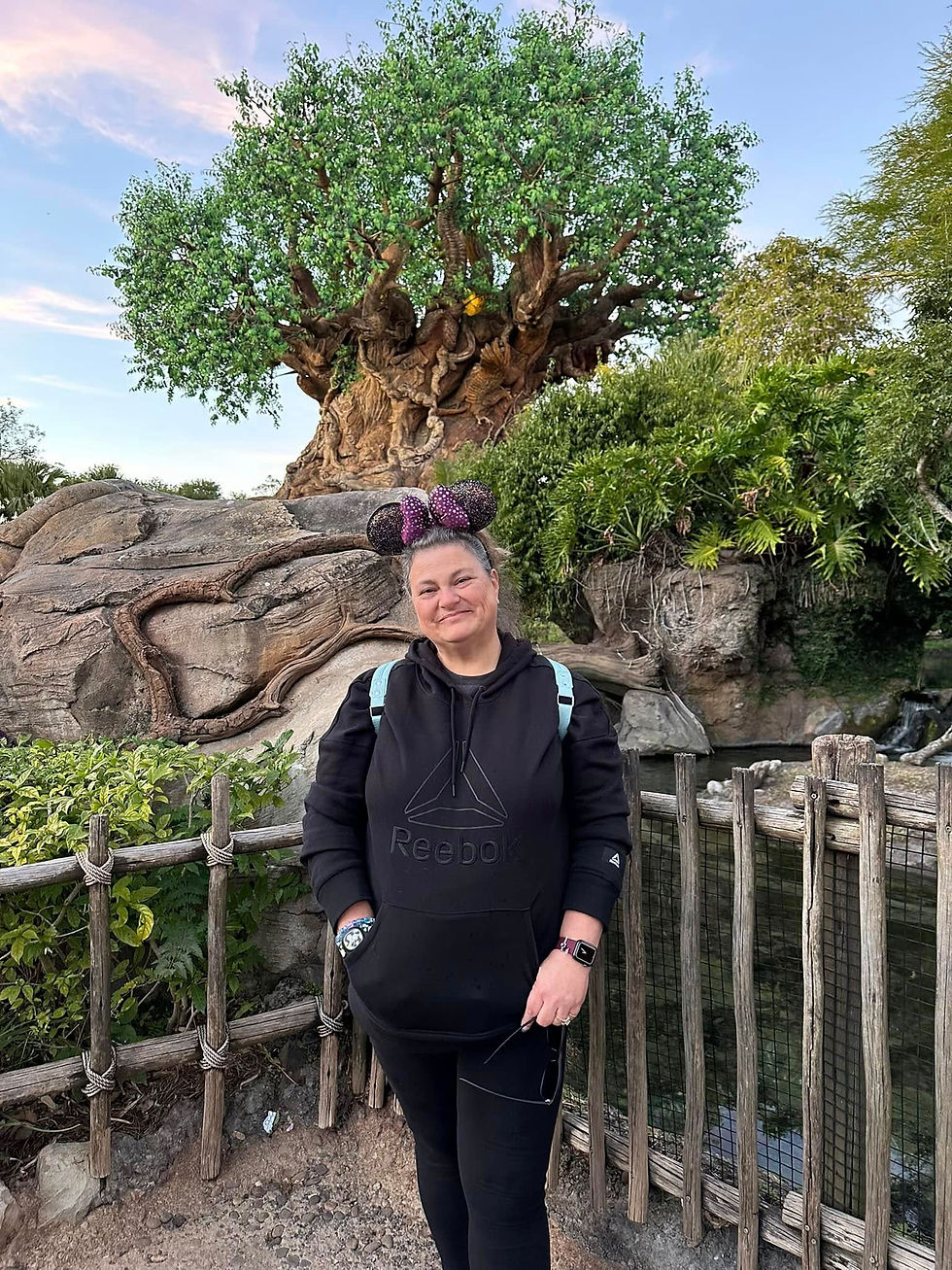 Sally at Animal Kingdom