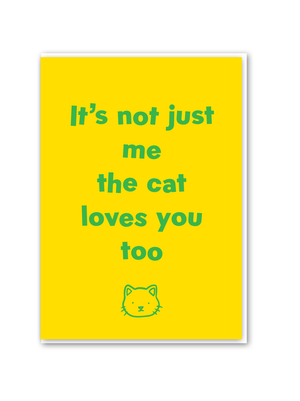 The cat loves you too