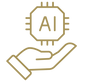 Ai hand icon