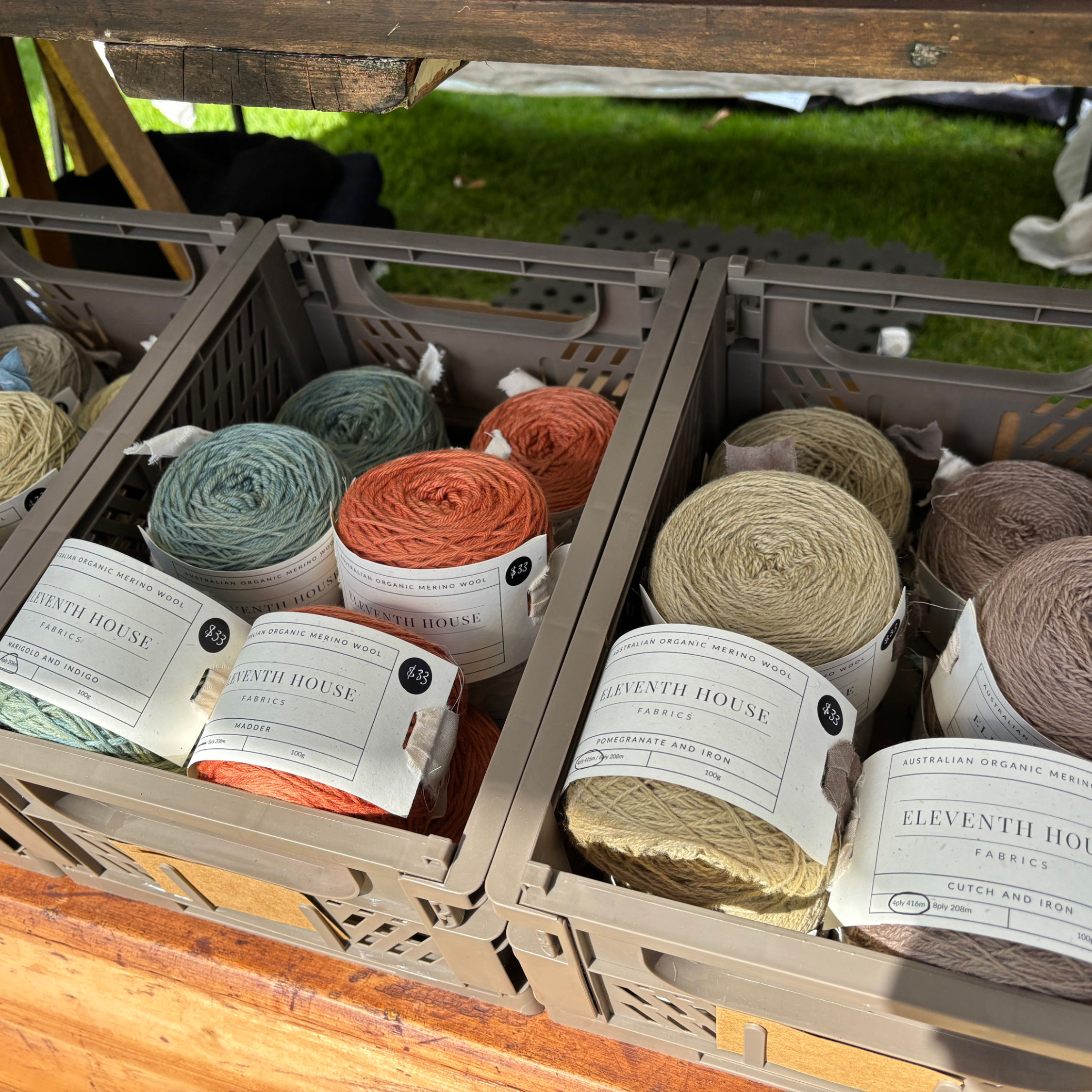 Australian Organic Wool 4ply