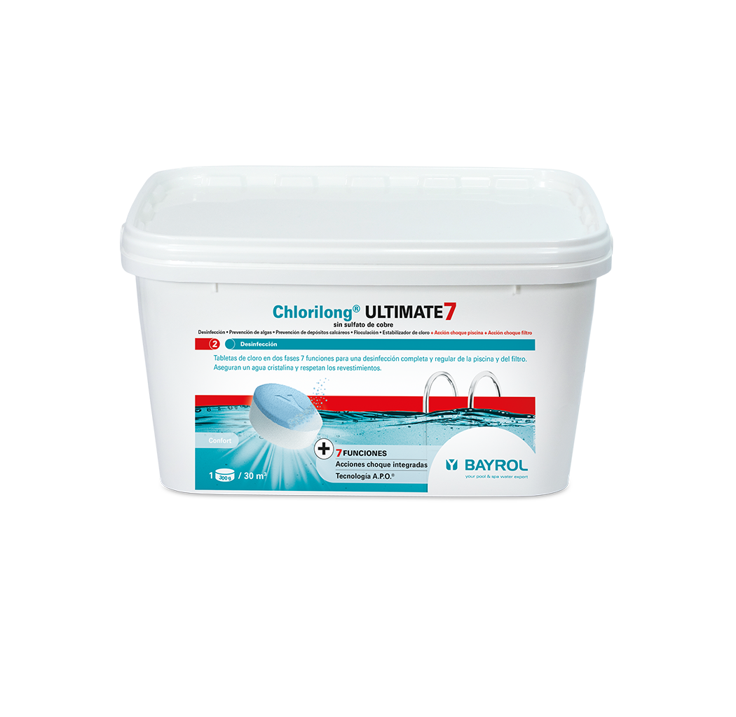 CLORO TABLETAS 7 ACCIONES 5KG