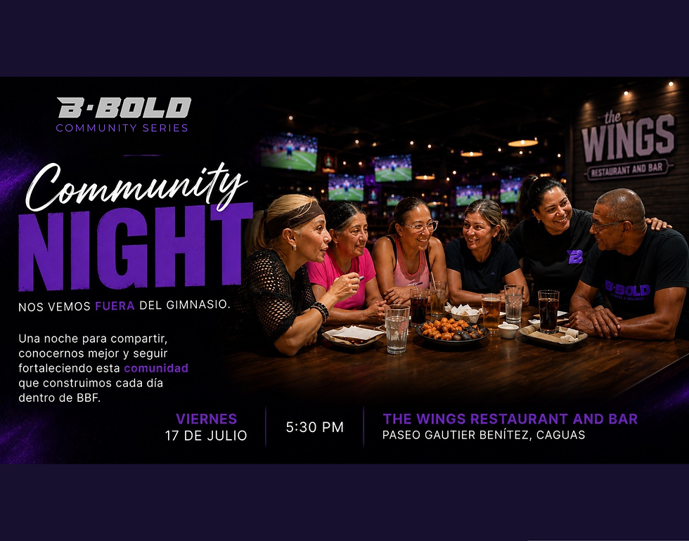 B•BOLD Community Series | Community Night