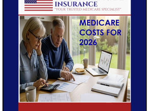 Photo of Braden Medicare Insurance's Medicare Costs For 2026 Poster.