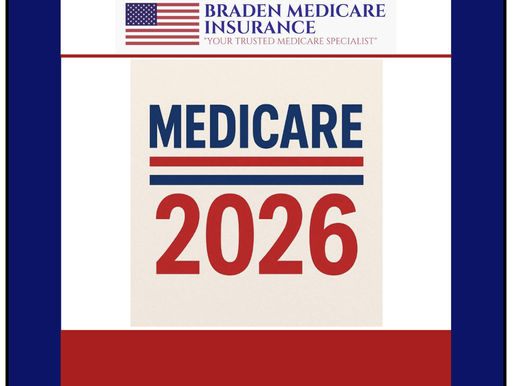 Braden Medicare Insurance's Poster What You Need To Know About Medicare In 2026