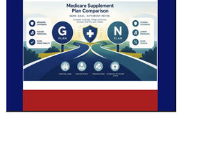 Picture Of Braden Medicare Insurance's Comparing Medicare Supplement Plan N VS Medicare Supplement Plan G Poster