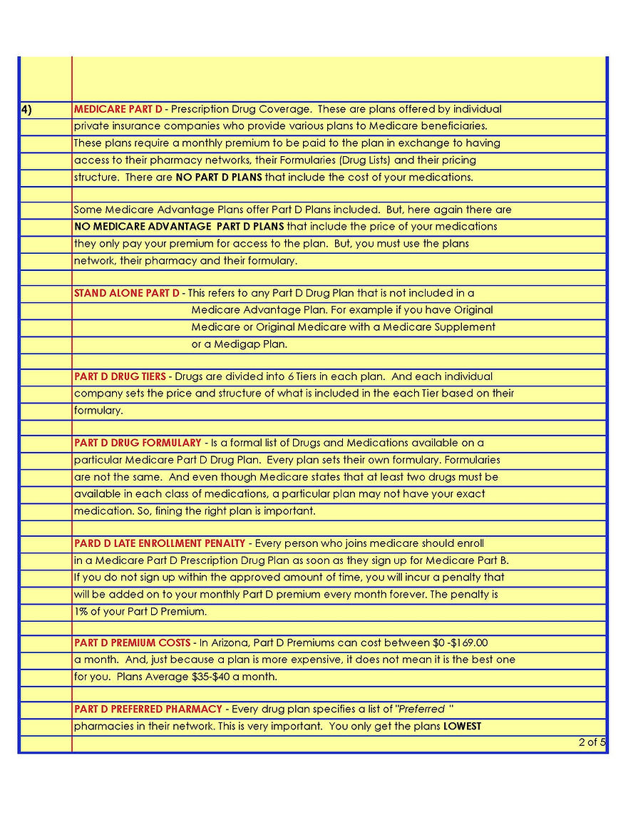 Braden Medicare Insurance' "Making Sense Out Of Medicare Article"