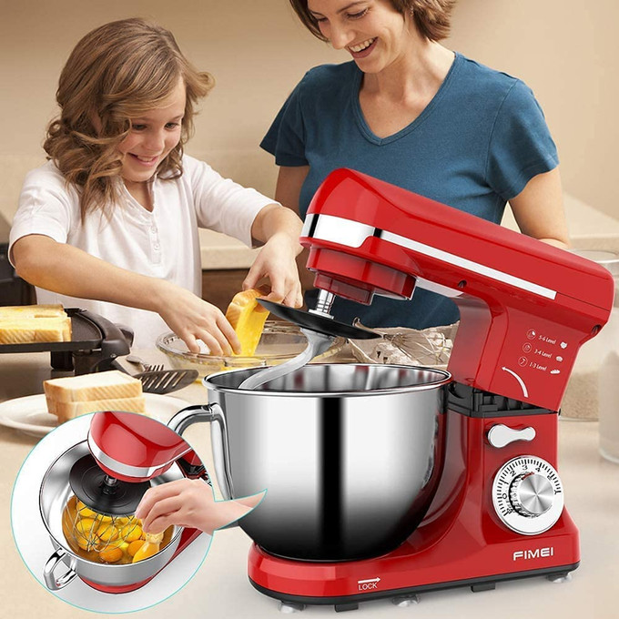 Stand Mixer 5L Red FIMEI