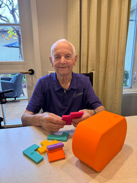 Using Tactile Engagement During Sundowning