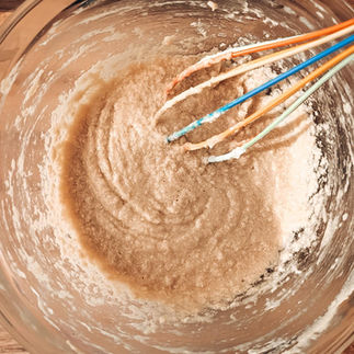 add eggs to mix