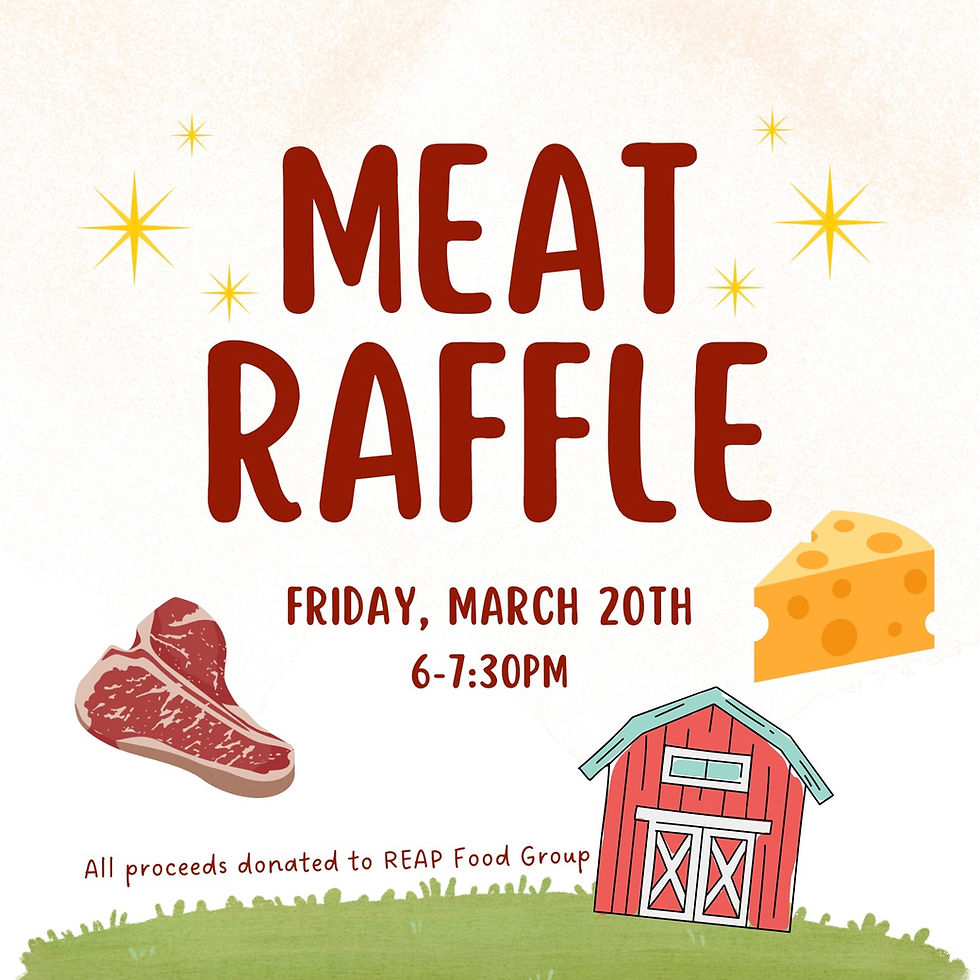Meat Raffle Fundraiser!