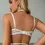 Thumbnail: Floral Lace Underwire Garter Lingerie Set With 1pair Stocking Bridal lingerie