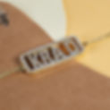 14K Solid Gold Personalized Diamond Name Necklace