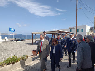 Στη Νίσυρο η Πρόεδρος της Δημοκρατίας για την 75η επέτειο της Ενσωμάτωσης