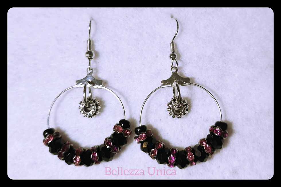 Thumbnail: Hoop Earrings with Charm