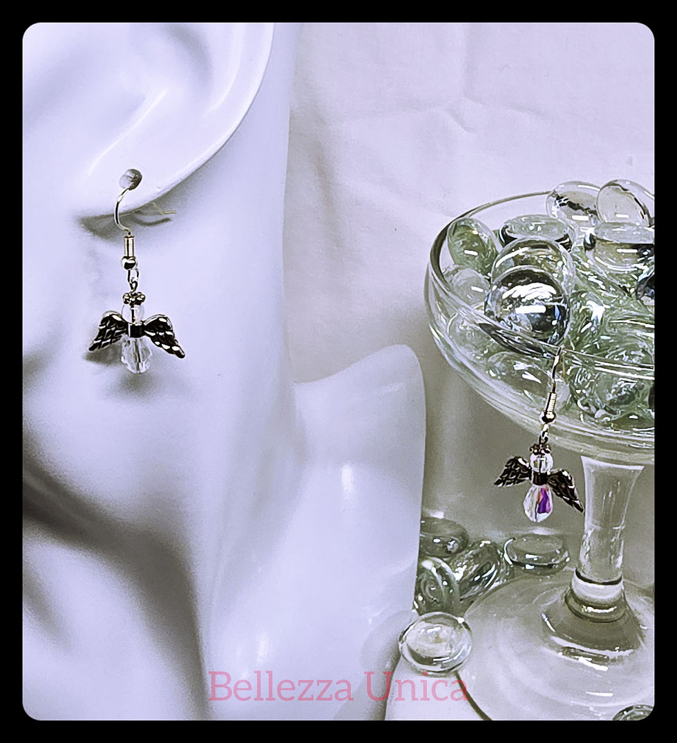 Thumbnail: Dangle Earrings - Angel