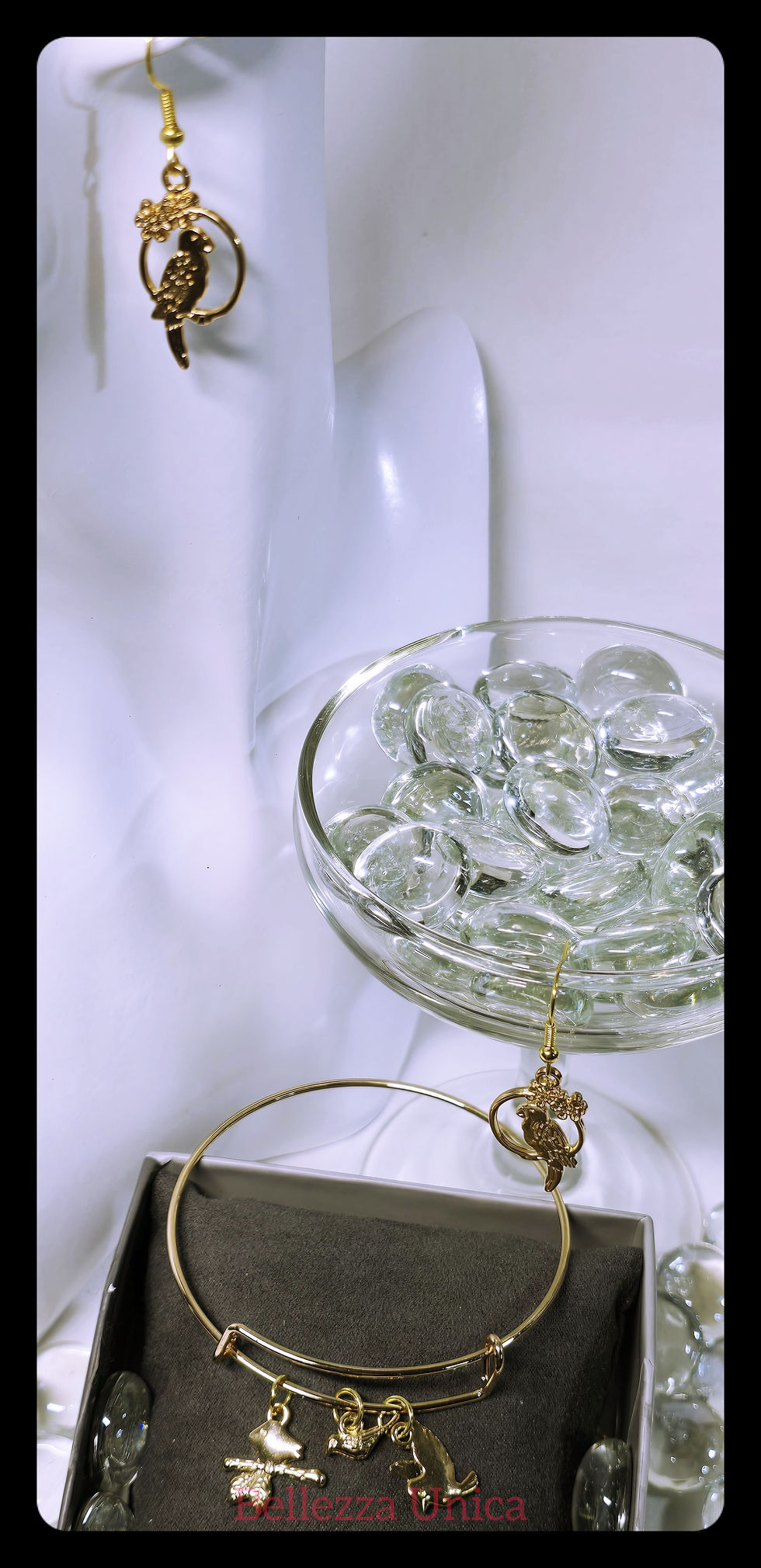 Thumbnail: Earrings & Bracelet: Birds