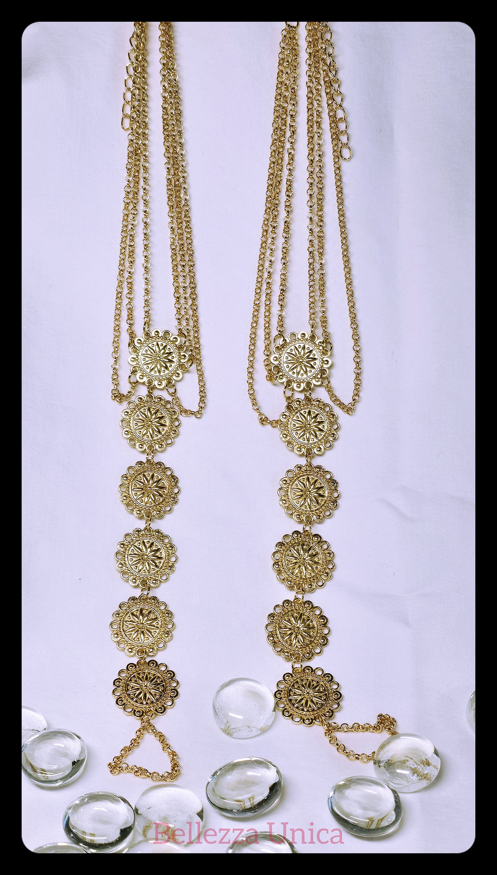Thumbnail: Anklet: Gypsy Style (Left & Right Ankles)