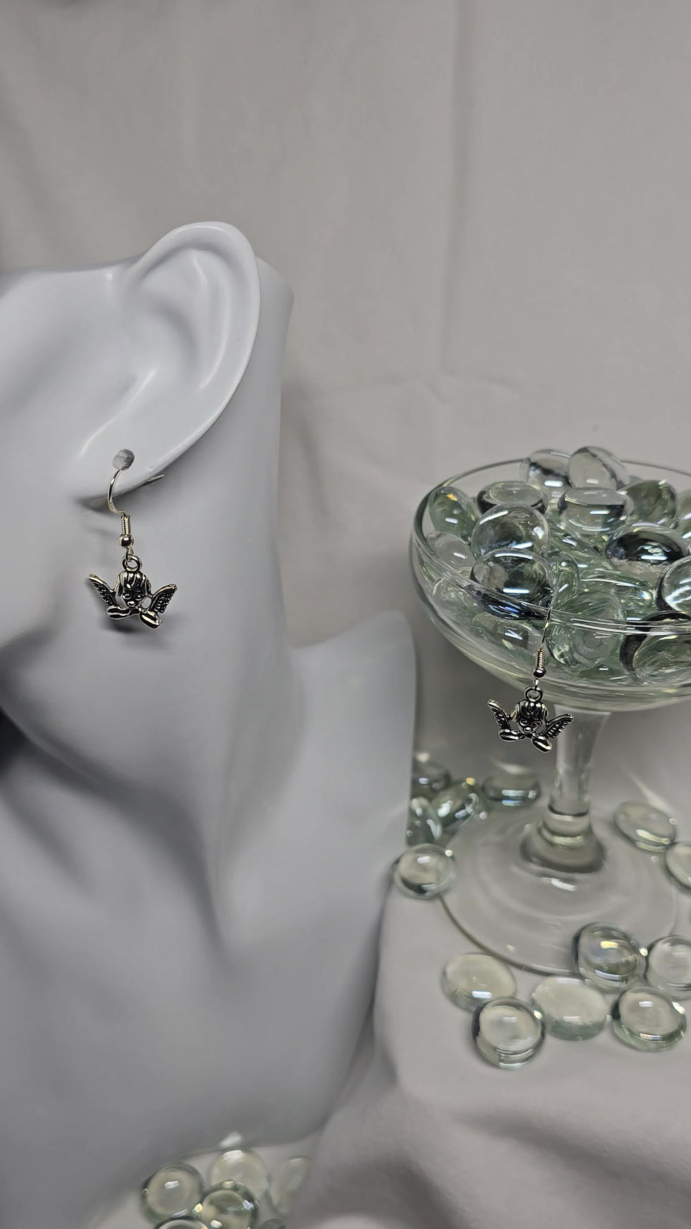 Thumbnail: Dangle Earrings with Charm - Fairy