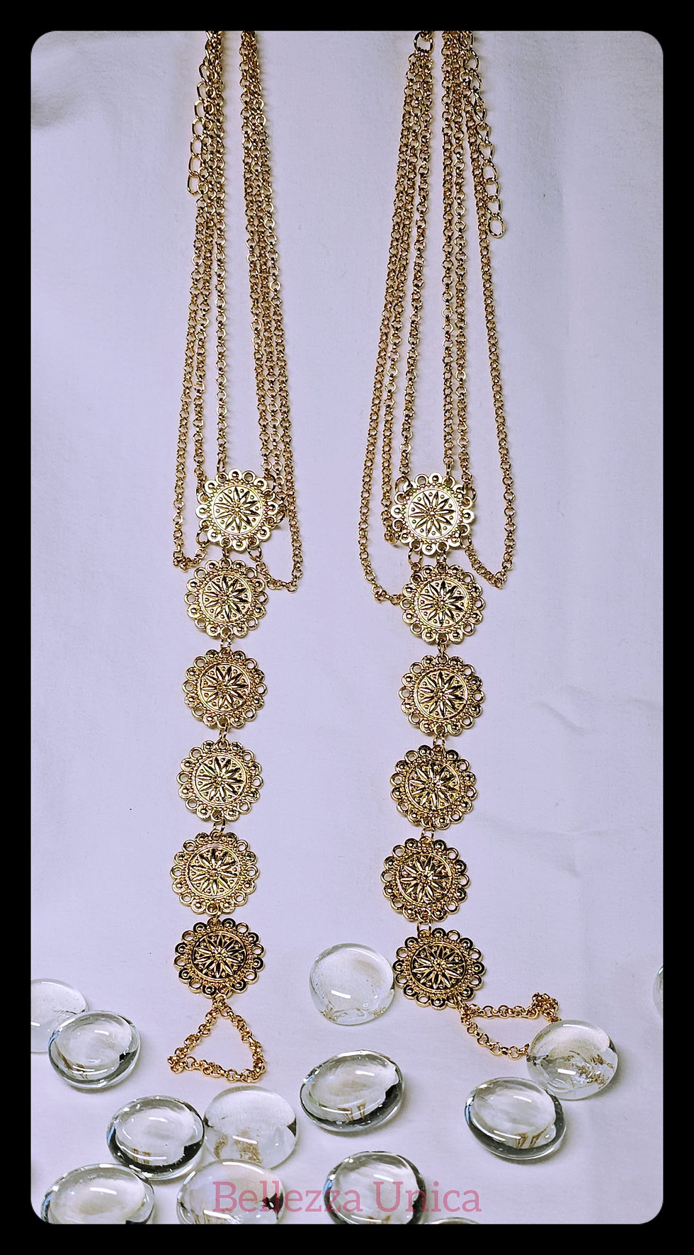 Thumbnail: Anklet: Gypsy Style (Left & Right Ankles)